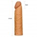 Удлиняющая насадка на пенис мулат X-Tender Penis Sleeve + 3 см