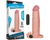Насадка на пенис с вибрацией X-Tender Penis Sleeve + 5 см к длине