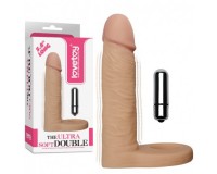 Насадка для двойного проникновения с вибрацией The Ultra Soft Double 14 см