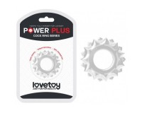 Эрекционное кольцо прозрачное Power Plus Cock Ring