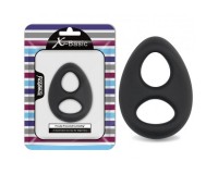 Двойное эрекционное кольцо Ultra Soft Platinum-Cure Silicone Cockring