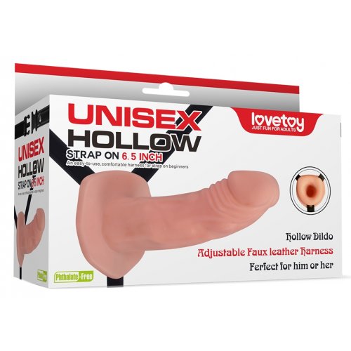 Фаллопротез Unisex Hollow Strap on Фаллопротез Unisex Hollow Strap on