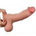 Гнущийся фаллоимитатор с эффектом двойной кожи Lovetoy Sliding-Skin Dual Layer Dong 20 см