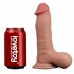 Гнущийся фаллоимитатор с эффектом двойной кожи Lovetoy Sliding-Skin Dual Layer Dong 20 см