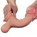Гнущийся фаллоимитатор с эффектом двойной кожи Lovetoy Sliding-Skin Dual Layer Dong 22 см
