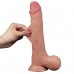 Гнущийся фаллоимитатор с эффектом двойной кожи Lovetoy Sliding-Skin Dual Layer Dong 25 см
