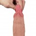Гнущийся фаллоимитатор с эффектом двойной кожи Lovetoy Sliding-Skin Dual Layer Dong 25 см