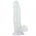 Светящийся в темноте фаллос на присоске Lumino Play Dildo 19 см