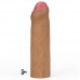 Удлиняющая насадка на пенис Revolutionary Silicone Nature Extender Uncircumcised мулат + 4 см