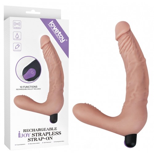 Безремневой реалистичный вибрострапон Rechargeable Ijoy Strapless Strap on 21 см Безремневой реалистичный вибрострапон Rechargeable Ijoy Strapless Strap on 21 см