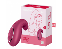 Клиторальный вибростимулятор Satisfyer Dipping Delight розовый