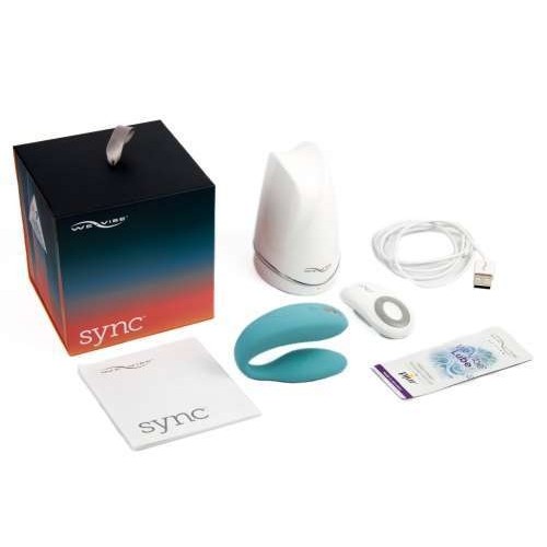 Смарт-вибромассажер для пар We-Vibe Sync мятный