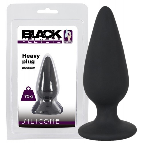 Силиконовая анальная пробка Heavy Plug Medium
