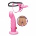 Страпон на ремне FF Silicone Strap-On Pink