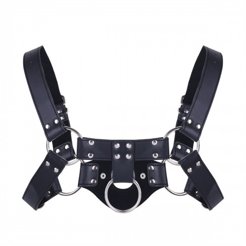 Мужская сбруя с O-ring кольцом на груди