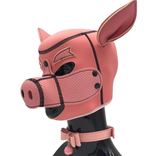 Фетиш-маска свиньи Angry Pig