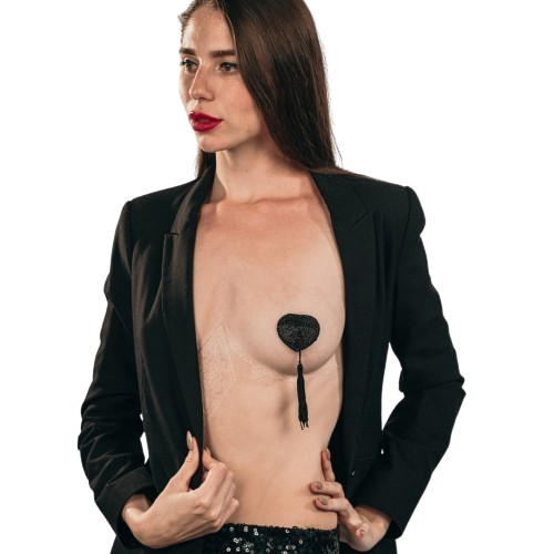 Пэстисы с кисточками Burlesque Evans черные