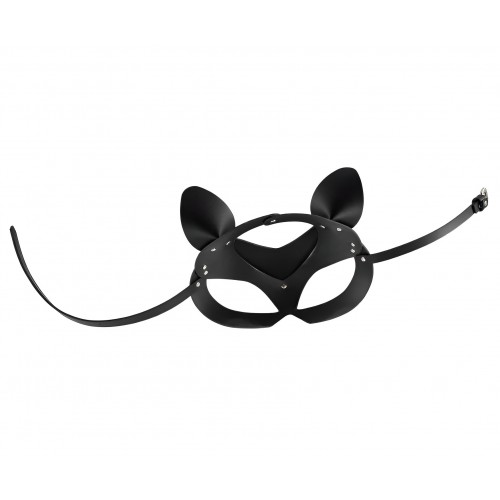 Соблазнительная маска кошечки декорированная стразами