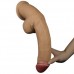 Реалистичный фаллос с высоко посаженной мошонкой Lovetoy Silicone Cock 30 см