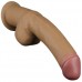 Реалистичный фаллос с высоко посаженной мошонкой Lovetoy Silicone Cock 30 см
