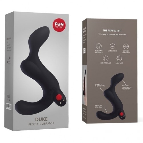 Стимулятор простаты Fun Factory Duke черный Стимулятор простаты Fun Factory Duke черный