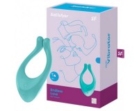 Многофункциональный вибратор для пар Satisfyer Endless Love бирюзовый
