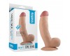 Изогнутый реалистичный фаллос на присоске The Ultra Soft Dude 20 см