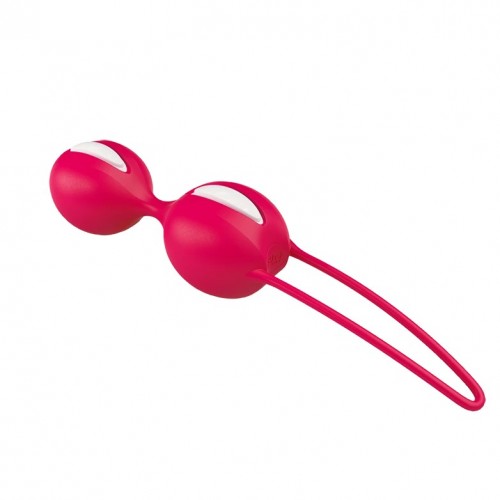 Вагинальные шарики Fun Factory Smartballs Duo красно-белые Вагинальные шарики Fun Factory Smartballs Duo красно-белые