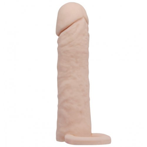 Удлиняющая насадка с петлей для мошонки Medium + 4 см Удлиняющая насадка с петлей для мошонки Medium + 4 см