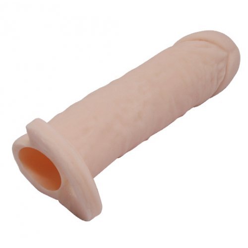 Удлиняющая насадка с петлей для мошонки Medium + 4 см Удлиняющая насадка с петлей для мошонки Medium + 4 см