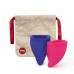 Набор менструальных чаш Fun Factory Fun Cup Explore Kit Size A 20 мл + Size B 30 мл