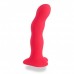 Фаллоимитатор со смещенным центром тяжести Fun Factory Bouncer красный 18 см
