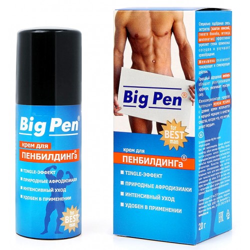 Крем для пенбилдинга Биоритм Big Pen 20 гр Крем для пенбилдинга Биоритм Big Pen 20 гр