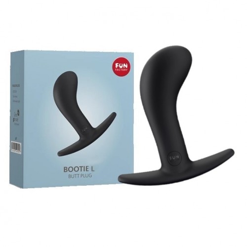 Анальная пробка Fun Factory Bootie Large черная Анальная пробка Fun Factory Bootie Large черная