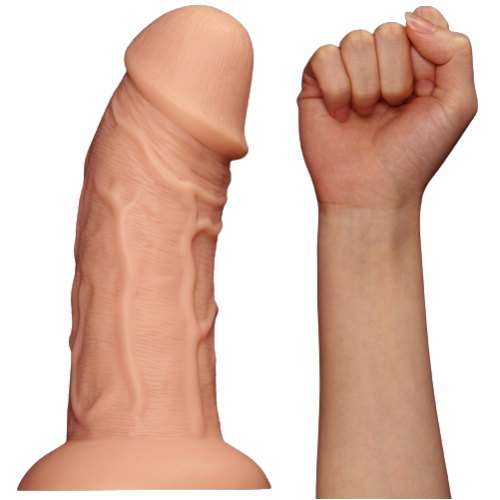 Большой изогнутый фаллос на присоске Lovetoy Realistic Curved Dildo 24 см Большой изогнутый фаллос на присоске Lovetoy Realistic Curved Dildo 24 см