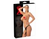 Латексные трусики с тремя фаллоимитаторами Latex-Slip mit Fach-Dildo S-L