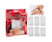 Набор рельефных насадок Red Roses 6 шт