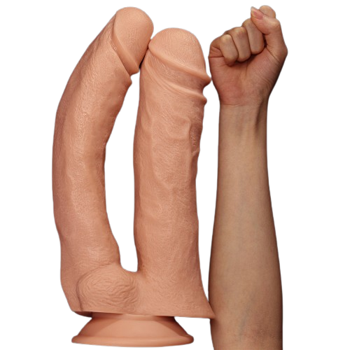 Огромный двойной фаллос на присоске Lovetoy Realistic Mega Double Dildo 33 см Огромный двойной фаллос на присоске Lovetoy Realistic Mega Double Dildo 33 см