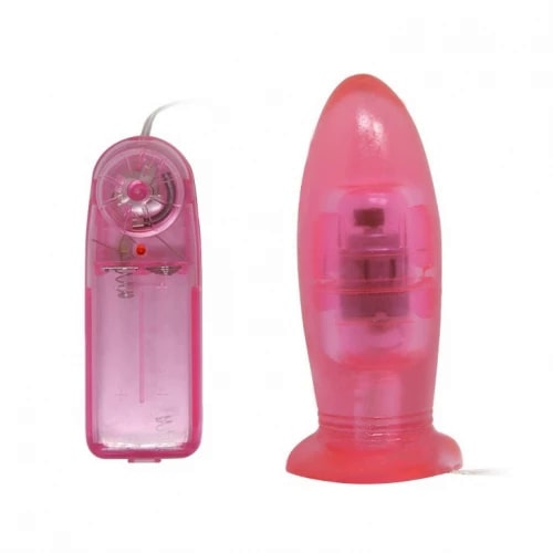 Анальная вибропробка на присоске Butt Vibro Plug Анальная вибропробка на присоске Butt Vibro Plug