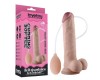 Фаллос с мошонкой Soft Ejaculation Cock с имитацией семяизвержения 24 см