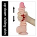 Гнущийся фаллоимитатор с эффектом двойной кожи Lovetoy Sliding-Skin Dual Layer Dong 24 см