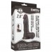 Черный фаллоимитатор на присоске Lovetoy Sliding-Skin Dual Layer Dong 20 см