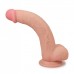 Гнущийся фаллоимитатор с эффектом двойной кожи Lovetoy Sliding-Skin Dual Layer Dong 24 см