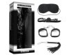 Набор Deluxe Bondage Kit (маска, кляп, наручники, плеть)