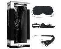 Набор для ролевых игр Deluxe Bondage Kit (маска, кляп, плеть)