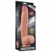 Большой фаллос на присоске с мошонкой Dual Layered Silicone Cock 30 см