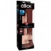 Большой фаллос с мошонкой на присоске King Cock Plus Triple Density 28 см