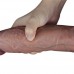 Реалистичный фаллос-мулат с мошонкой Lovetoy Silicone Cock 27 см