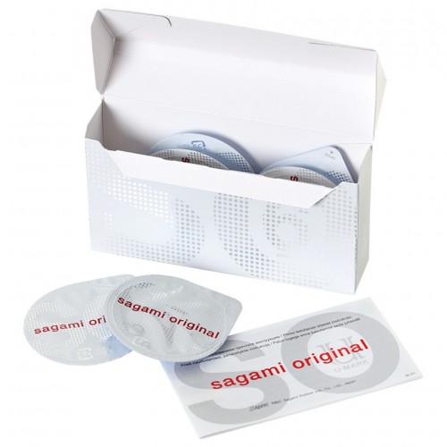 Полиуретановые презервативы Sagami Original 0,02 6 шт Полиуретановые презервативы Sagami Original 0,02 6 шт