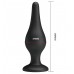 Черная анальная пробка на присоске Pretty Love Sensitive Prostate Plug Черная анальная пробка на присоске Pretty Love Sensitive Prostate Plug